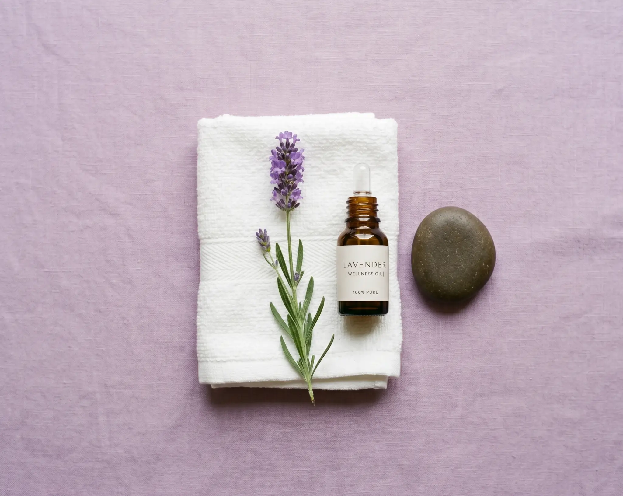Lavender, linen, and wellness oil — Highlife Massage Calgary
