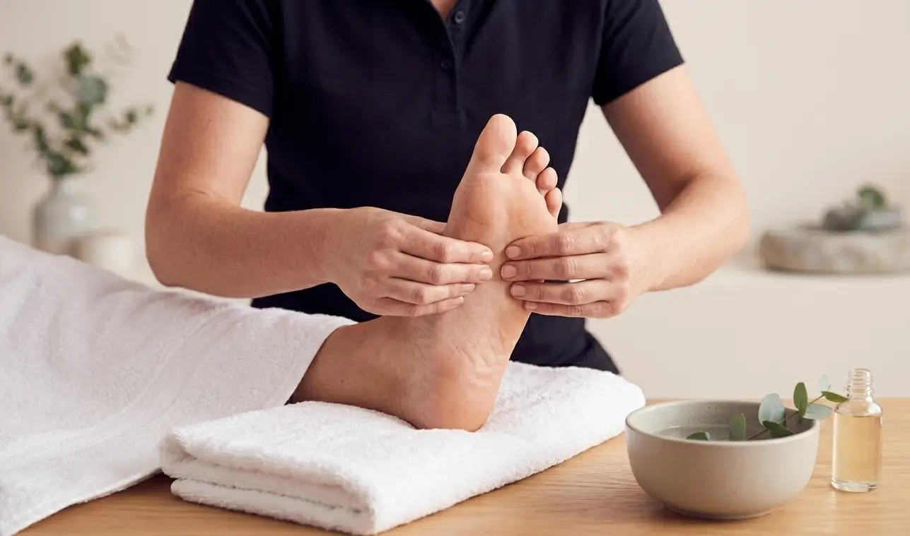 Head and foot massage in Calgary